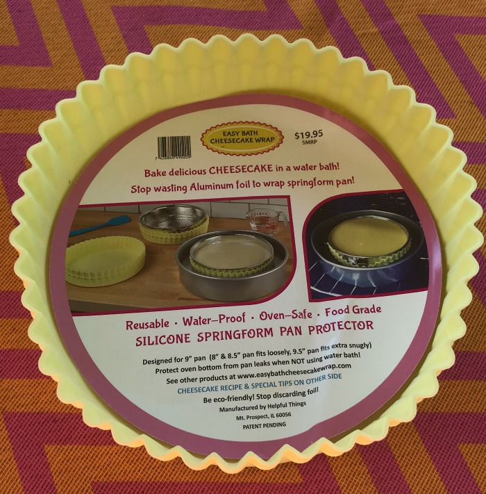 Bake the Perfect Cheesecake with Silicone Springform Pan Protector from  Easy Bath Cheesecake Wrap - It's Free At Last