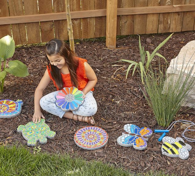 Paint Your Own Stepping Stones Are Perfect Addition to Spring