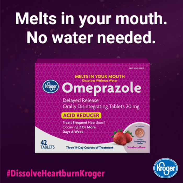 Kroger Omeprazole Orally Disintegrating Tablet