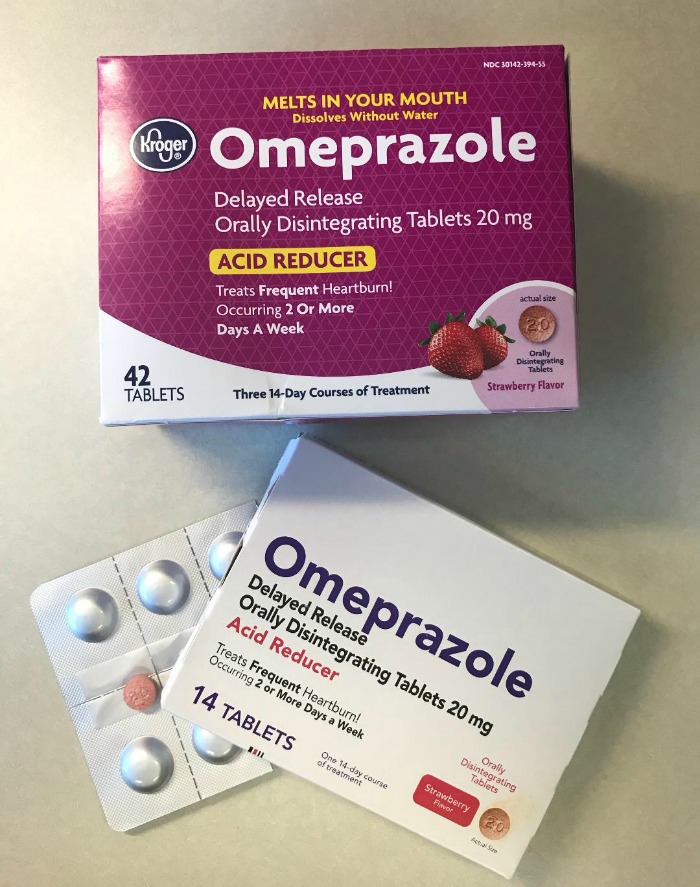 NEW Kroger Omeprazole Orally Disintegrating Tablet for Long-Lasting Heartburn Relief #DissolveHeartburnKroger