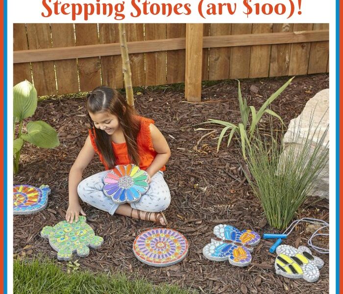 Paint Your Own Stepping Stones Giveaway button