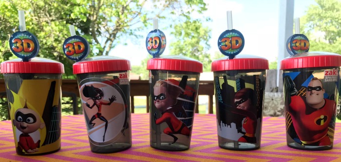 Zak Designs is Gearing Up for Incredibles 2 with Fun Drinkware