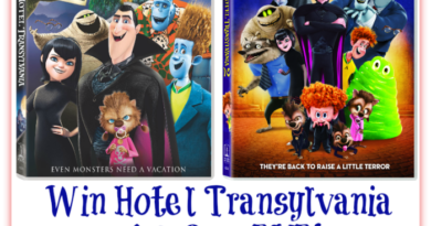 It's a Double Feature Hotel Transylvania DVD giveaway!