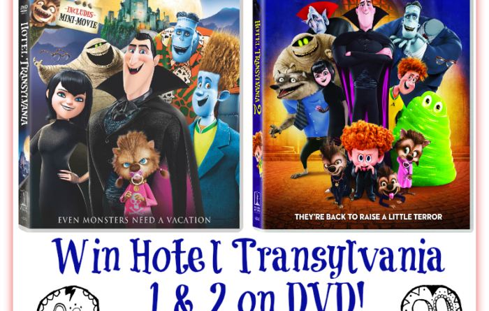 It's a Double Feature Hotel Transylvania DVD giveaway!