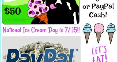 Win Ben & Jerry's or PayPal