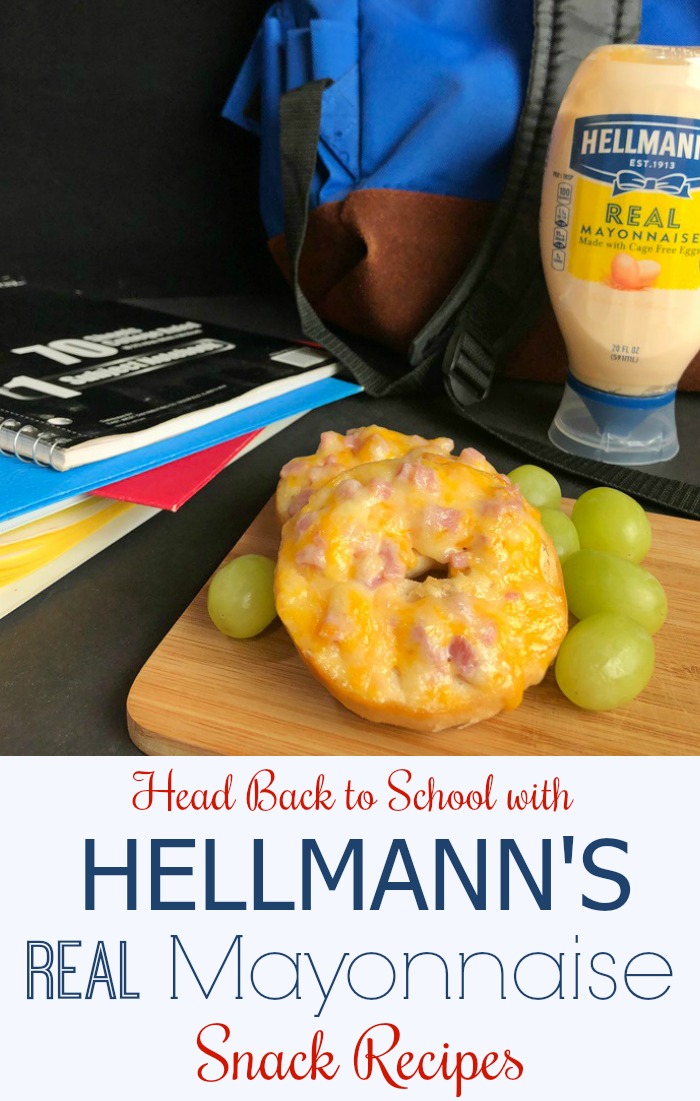 Head Back to School with Hellmann's Real Mayonnaise Snack Recipes