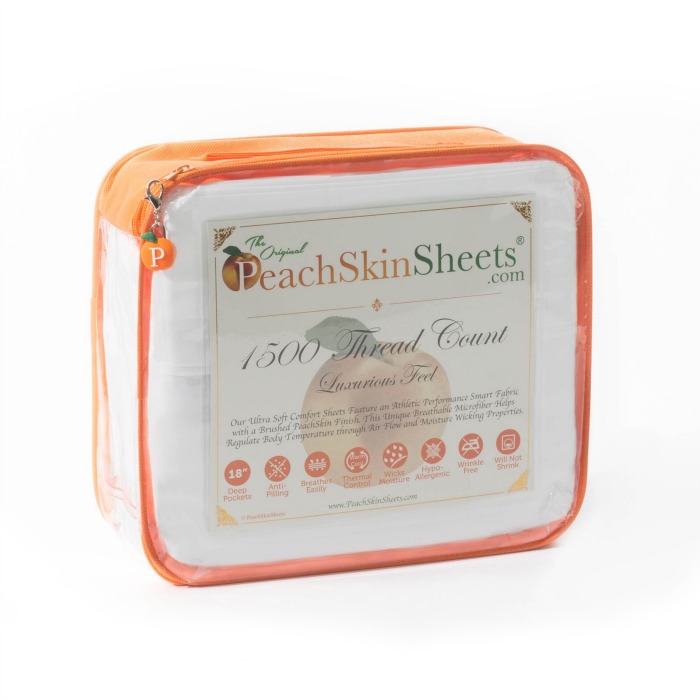 Sleep Better with PeachSkinSheets