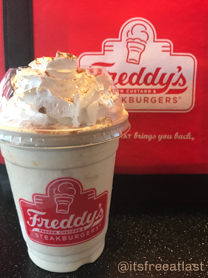 The Pumpkin Pie Concrete is BACK at Freddy's! 