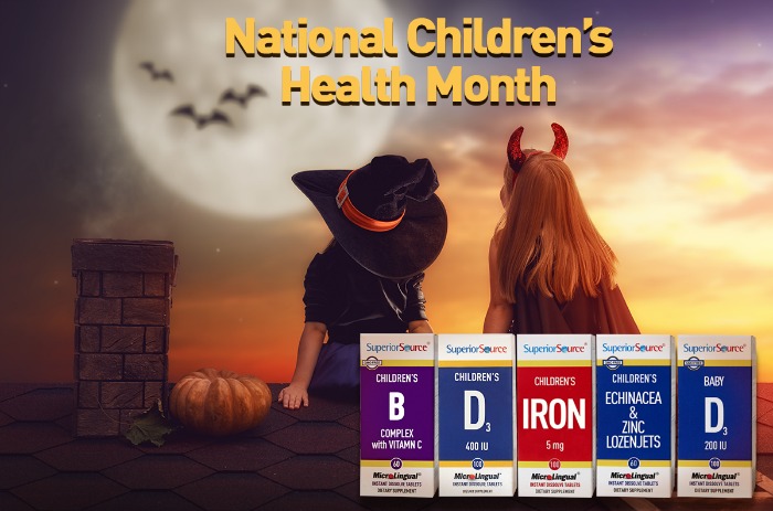 Celebrating National Healthy Children’s Month with Superior Source Vitamins for Kids #SuperiorSource