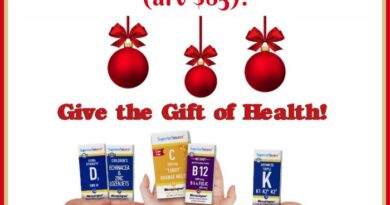 Superior Source Gift of Health Vitamins Prize Pack giveaway