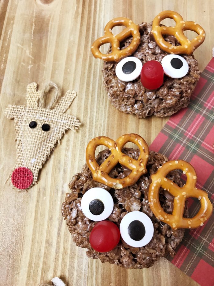 Give Santa Delicious Treats with These Rudolph Krispies #Recipe - It's ...