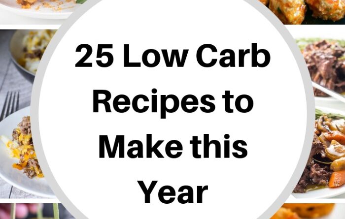 25 Low Carb Recipes to Make This Year