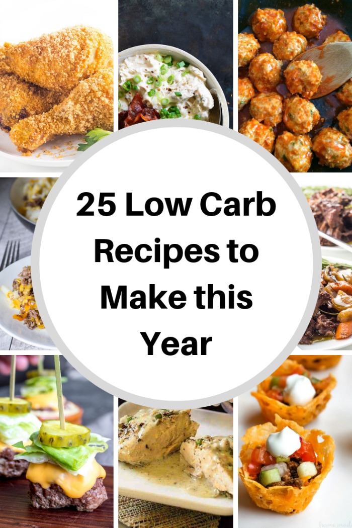 25 Low Carb Recipes to Make This Year
