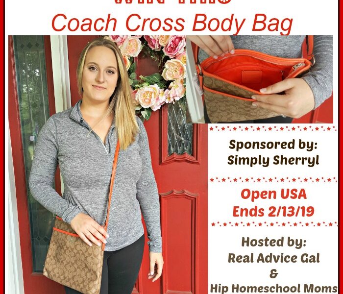 Coach Cross Body Purse Giveaway