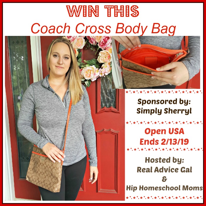 Coach Cross Body Purse Giveaway