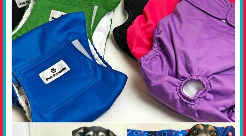 Pet Parents Dog Diapers & Belly Bands Giveaway