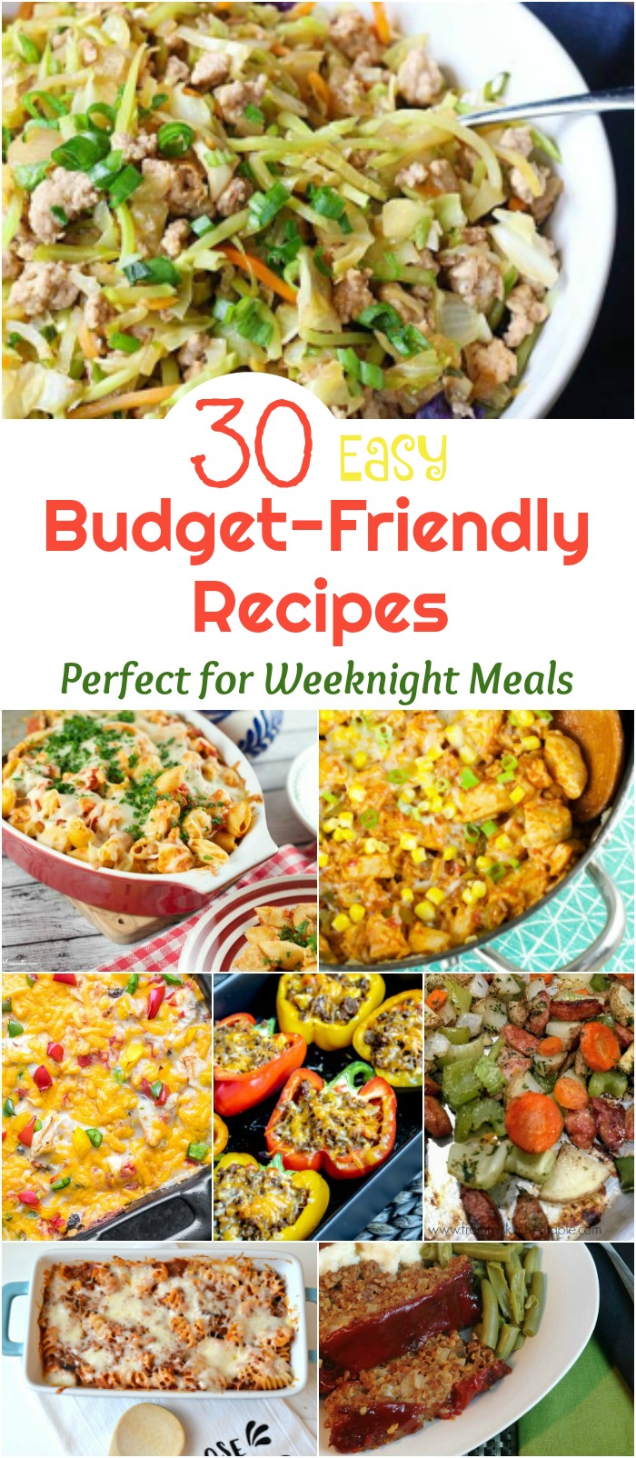 30 Easy Budget-Friendly Recipes Perfect for Weeknight Meals