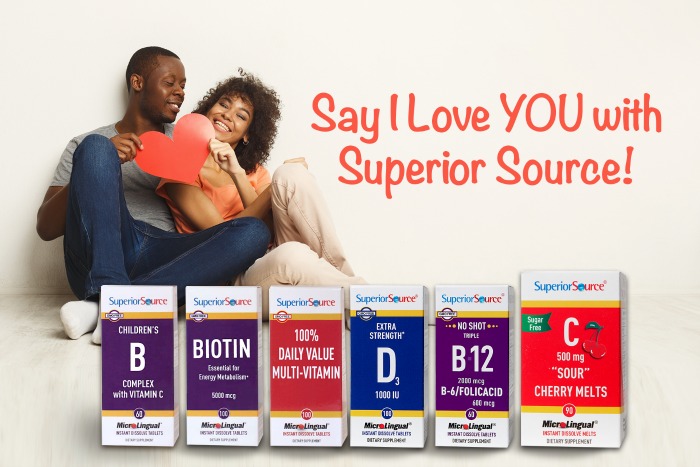 Say "I Love YOU" with Superior Source Vitamins #SuperiorSource