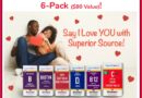 The Perfect Gift to Say "I Love YOU"! Win a Superior Source Vitamins 6-Pack ($80 Value)! #SuperiorSource