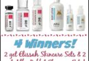 4 Winners! 2 get Elissah Skincare Sets & 2 get Alfie Rabbit Skincare Sets!