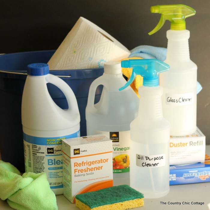 Spring Cleaning Checklist and Cleaner Recipes