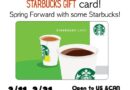 #Win $25 Starbucks GC