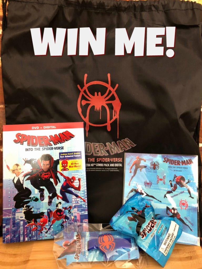 Spider-Man: Into the Spider-Verse DVD and Activity Kit #Giveaway! #SpiderVerse