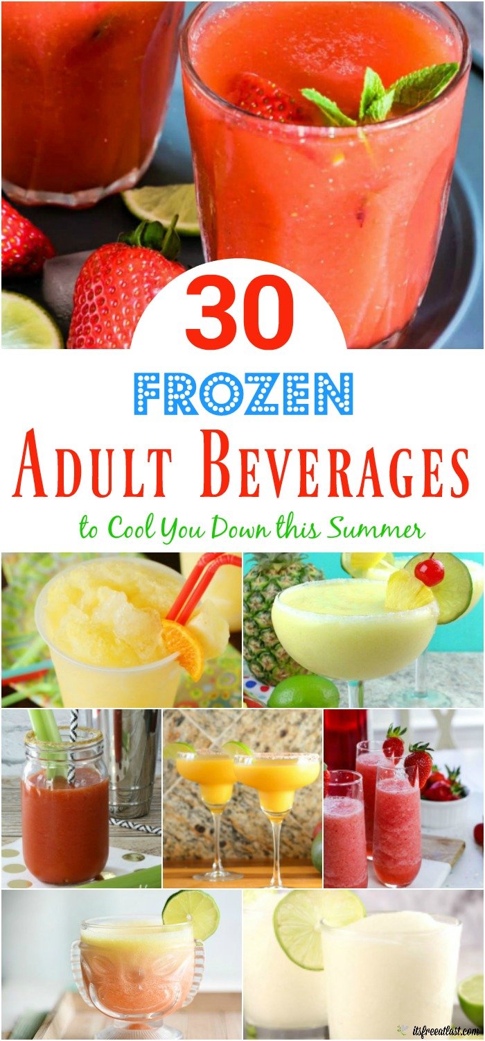 30 Frozen Adult Beverages to Cool You Down this Summer