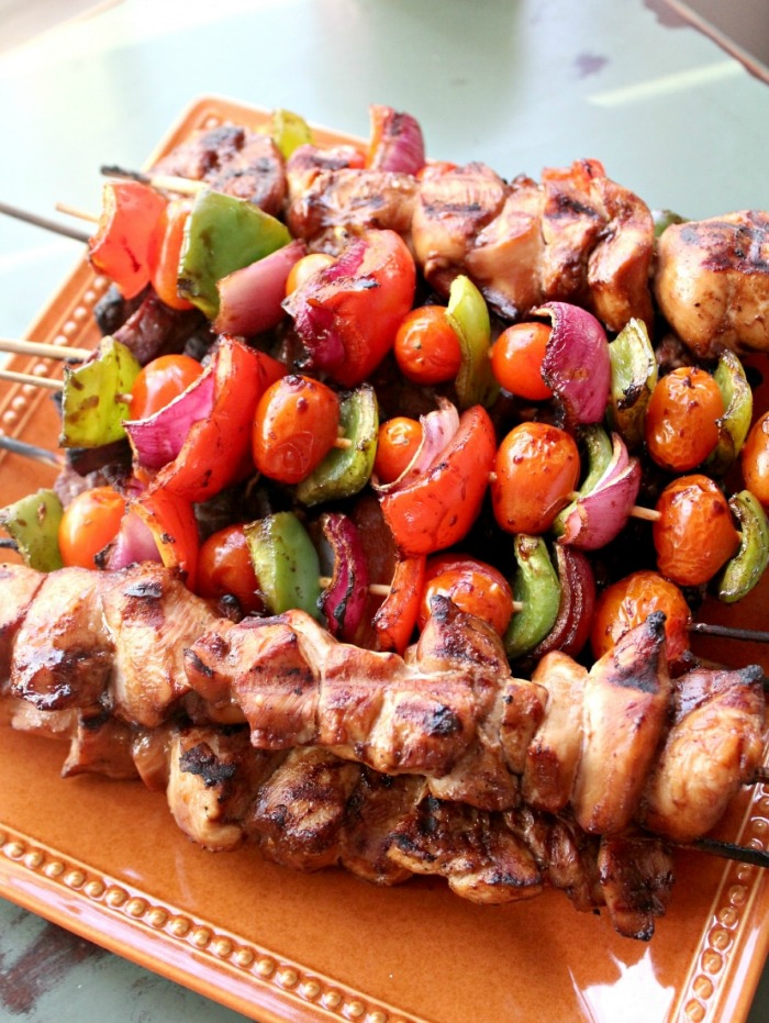 Super Simple Steak and Chicken Kabobs