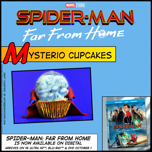 Mysterio Cupcakes #spidermanfarfromhome