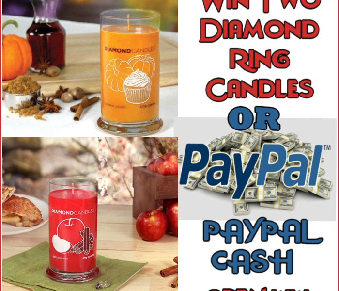 #Win 2 Diamond Candles or $60 PayPal Cash!