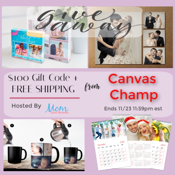 #Win $100 Gift Code From Canvas Champ
