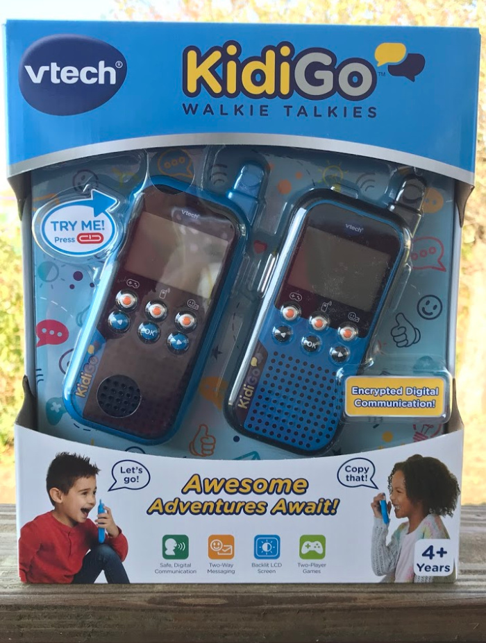 Kids Can Stay Connected with KidiGo Walkie Talkies by VTech