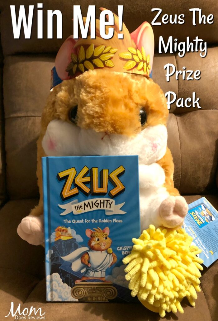 #Win Zeus the Mighty Prize Pack! Fun With Greek Mythology and Hamsters! #zeusthemighty #MegaChristmas19