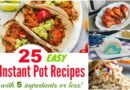 25 Easy Instant Pot Recipes with 5 Ingredients or Less