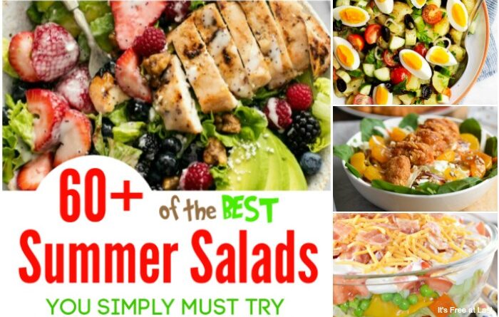 60+ of the BEST Summer Salads You Simply Must Try