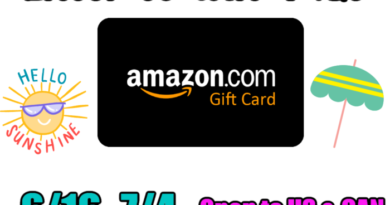 Enter to Win $25 Amazon GC!