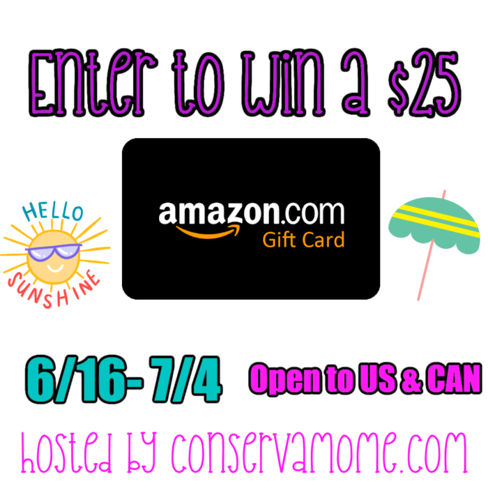 Enter to Win $25 Amazon GC!