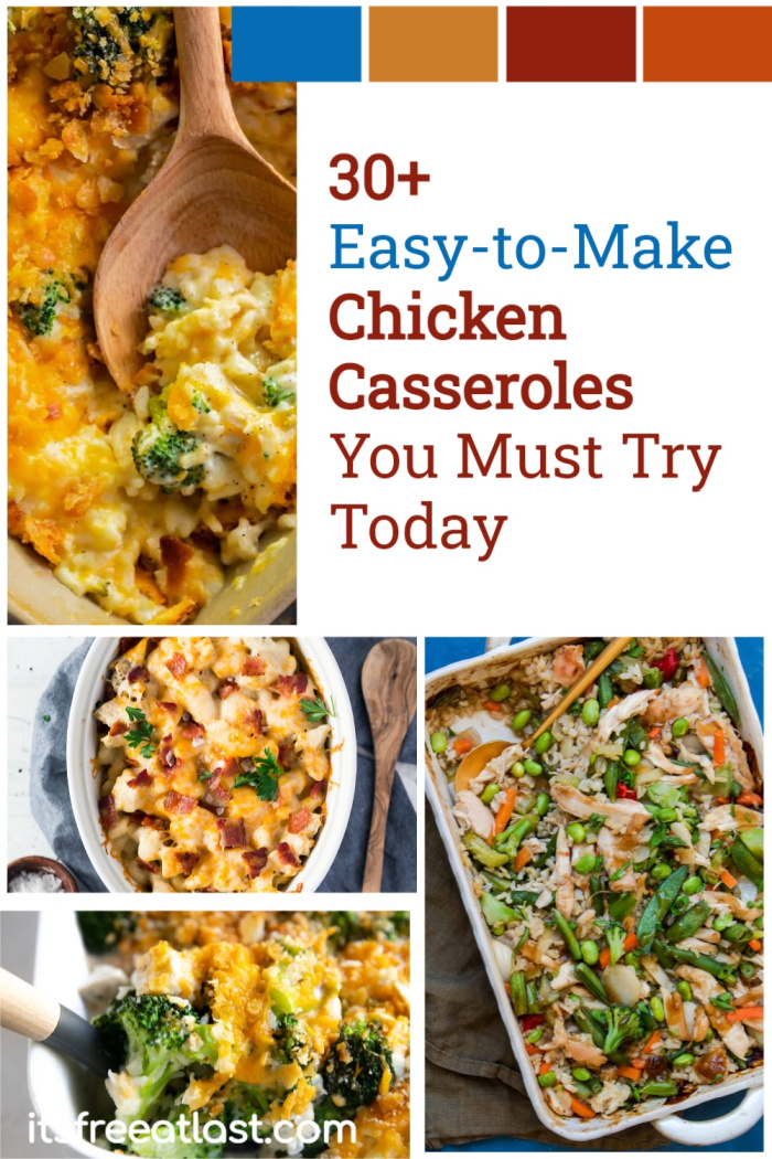 30+ Easy-to-Make Chicken Casseroles You Must Try Today