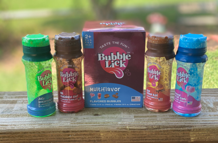 Bubble Lick Natural Flavored Bubbles