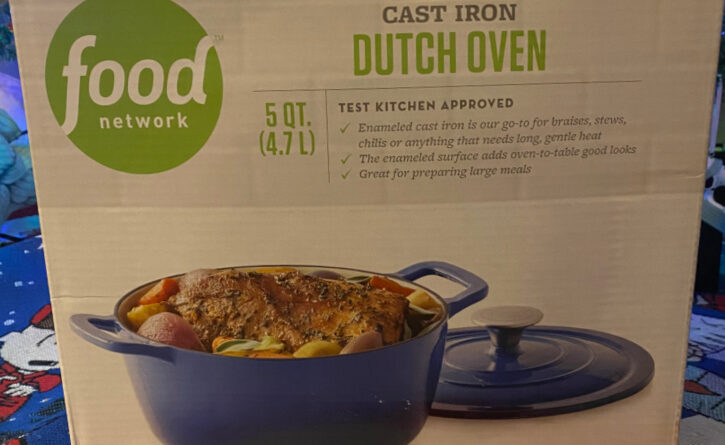 Food Network 5-Qt. Enameled Cast-Iron Dutch Oven