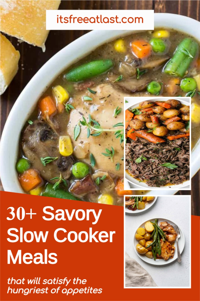 30+ Savory Slow Cooker Meals that Will Satisfy Hungry Appetites