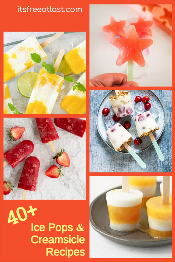 40+ Refreshing Ice Pops & Creamsicle Recipes Perfect for a Hot Summer Day