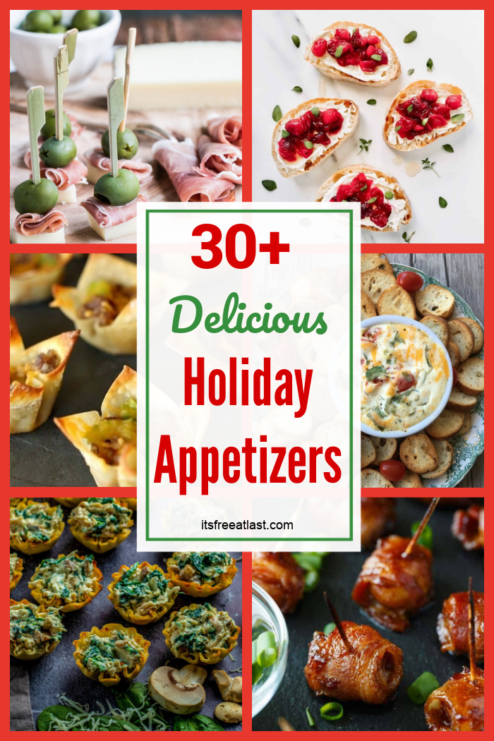 30+ Delicious Holiday Appetizers Just in Time for the Festivities