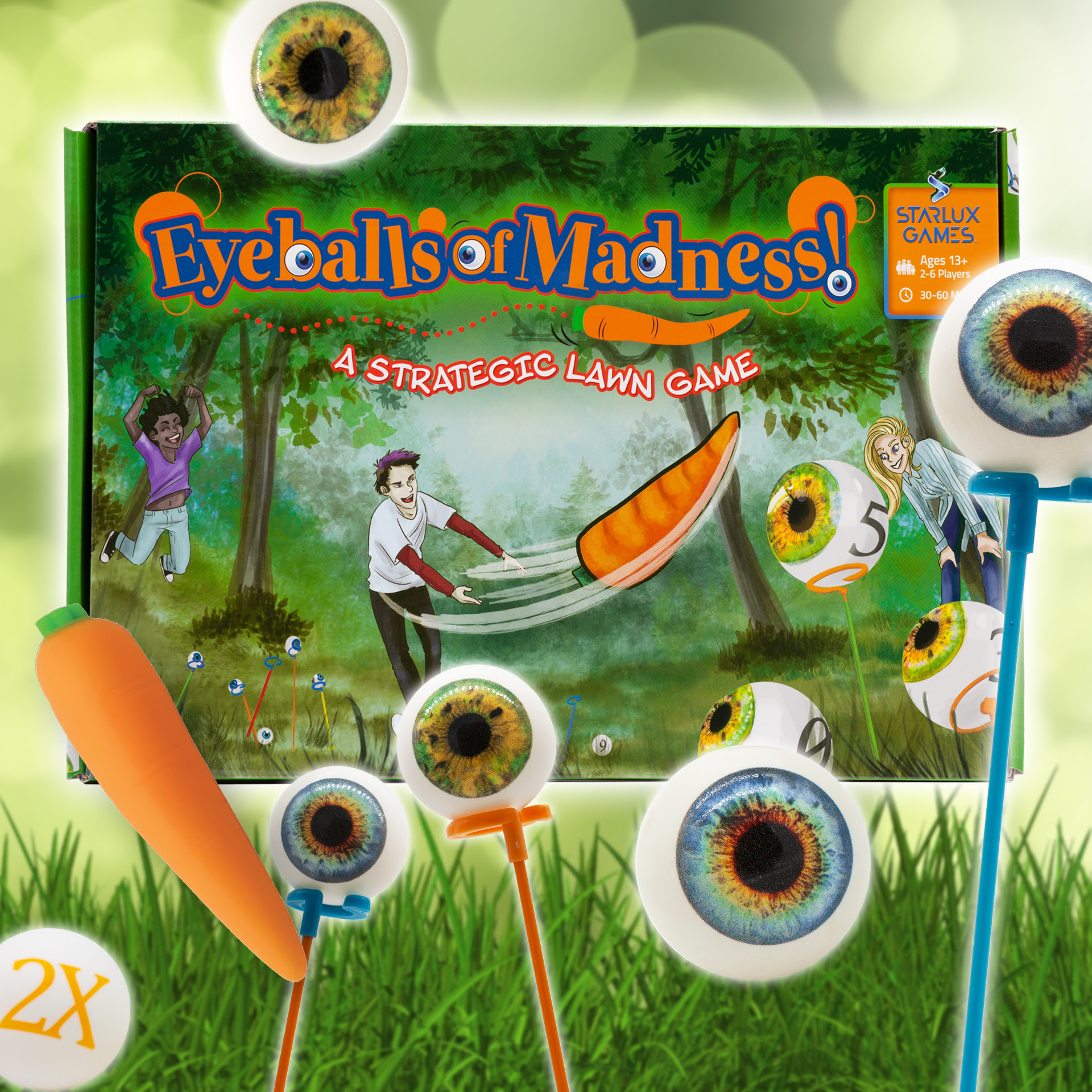A Lawn Game Like No Other - Eyeballs of Madness by Starlux Games  #MegaChristmas22 - It's Free At Last