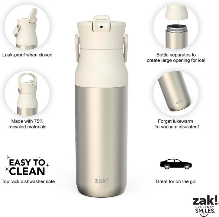 Stay Hydrated with Zak! Design Spring Water Bottles - It's Free At