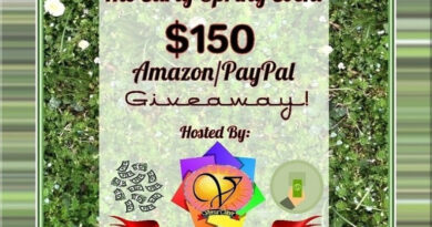 $150 Amazon eGift Card or PayPal Cash Giveaway! 1 Winner!
