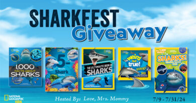 Nat Geo Kids Shark Book Set Giveaway