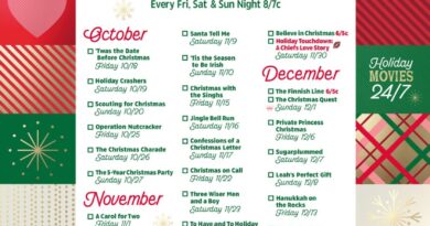 Hallmark Channel’s #CountdownToChristmas and #MiraclesofChristmas Movie List Now Available