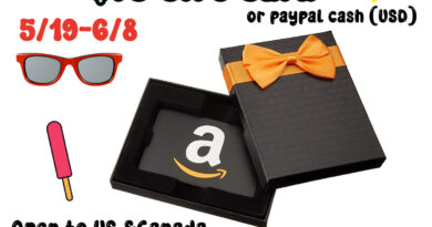 Summer Fun Gift Card Giveaway – Win Amazon or PayPal Cash